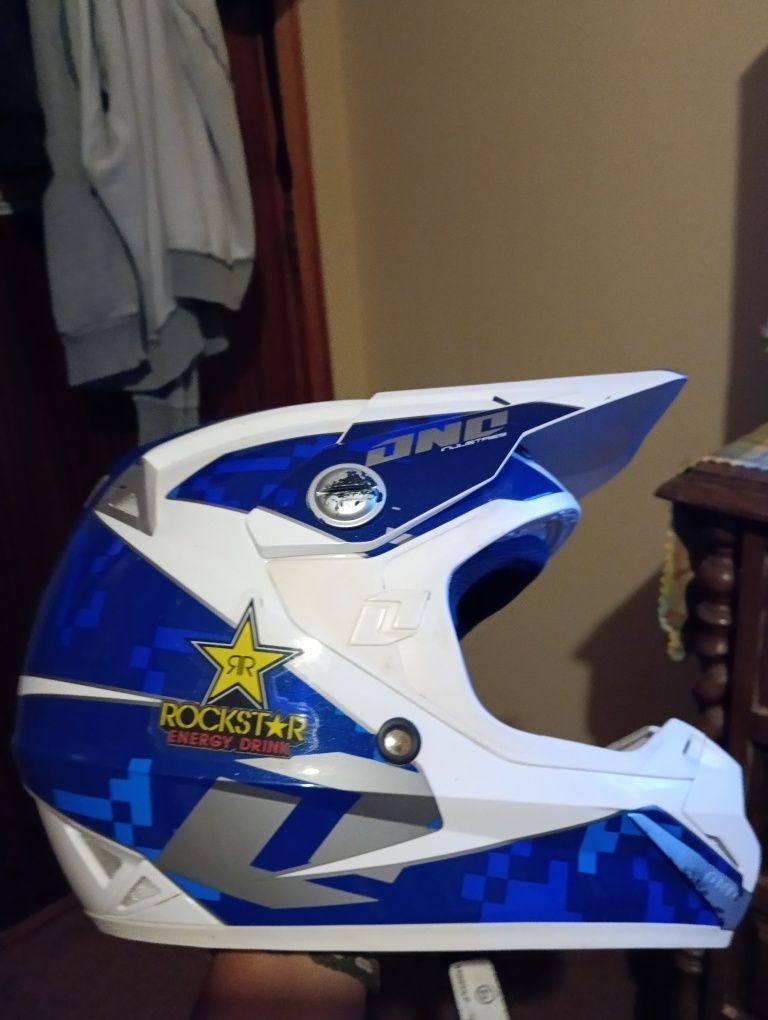 Capacete de moto cross onc
