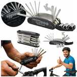 Zestaw Kluczy Rowerowych Multitool 16w1 Imbus Nasadki Serwis Naprawa