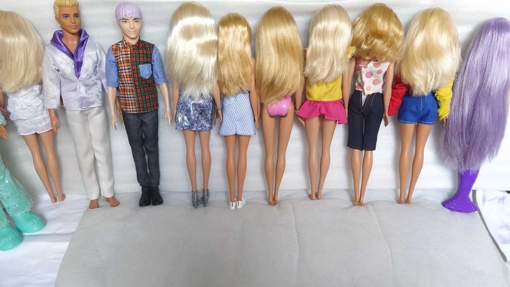 Оригиналы. Барби, Кен, фирма Маттэл. Дети Барби. Машина для Барби.