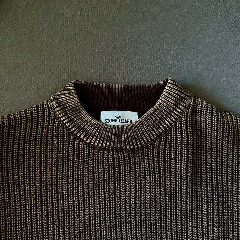 Рідкісний Светр Stone Island Dust Frost Hand Corrosion