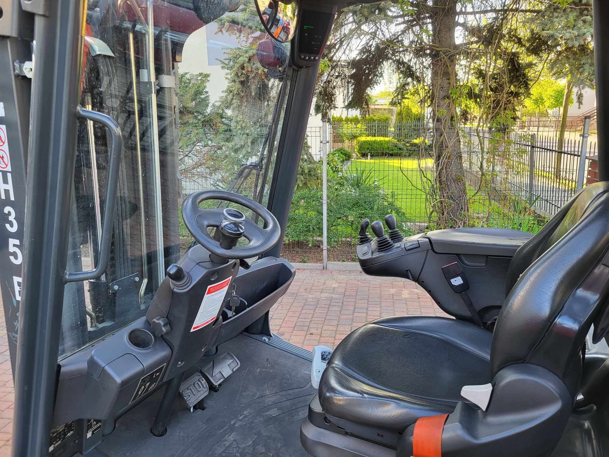 Wózek widłowy Linde h35 2018r triplex pozycjoner