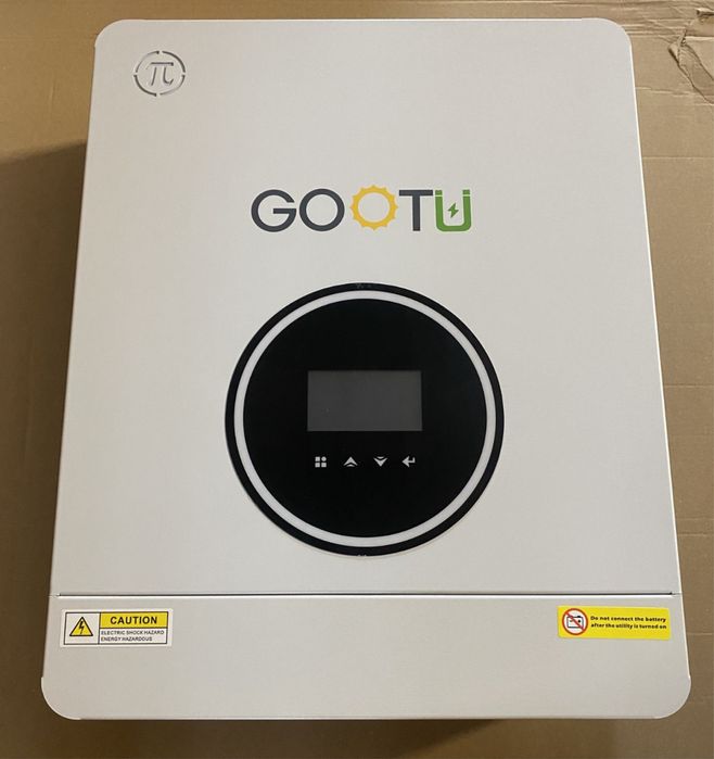 Гібридний інвертор Gootu 24B 4,2кВт Чиста Синусоїда + Акумулятор Є