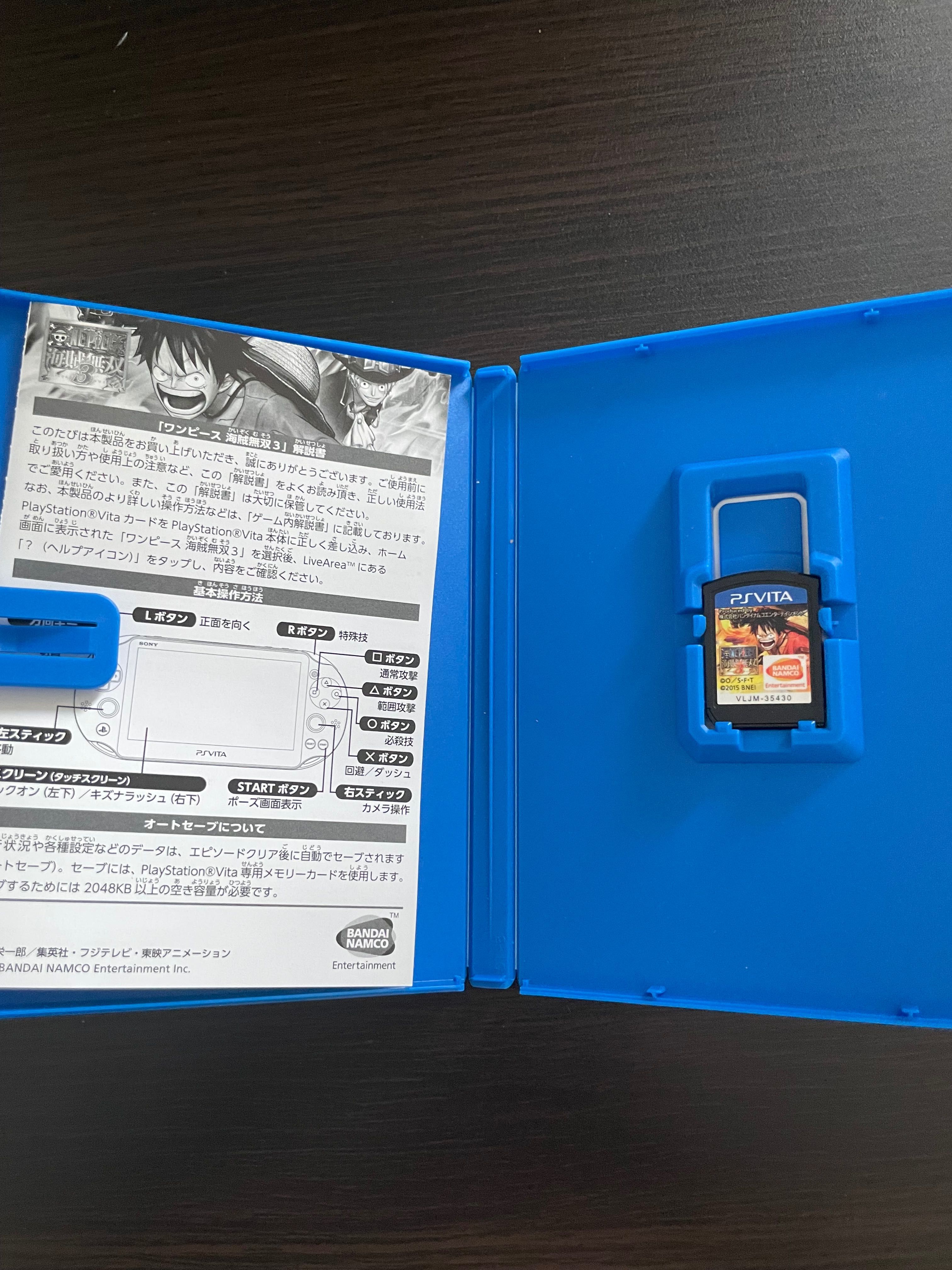 One Piece 3 dla Playstation Vita! W jezyku japonskim!