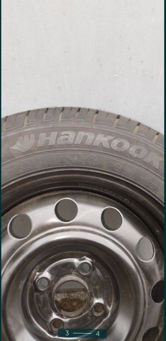 Запасное колесо.Новая шина Ханкок, диск .Всё новое. .