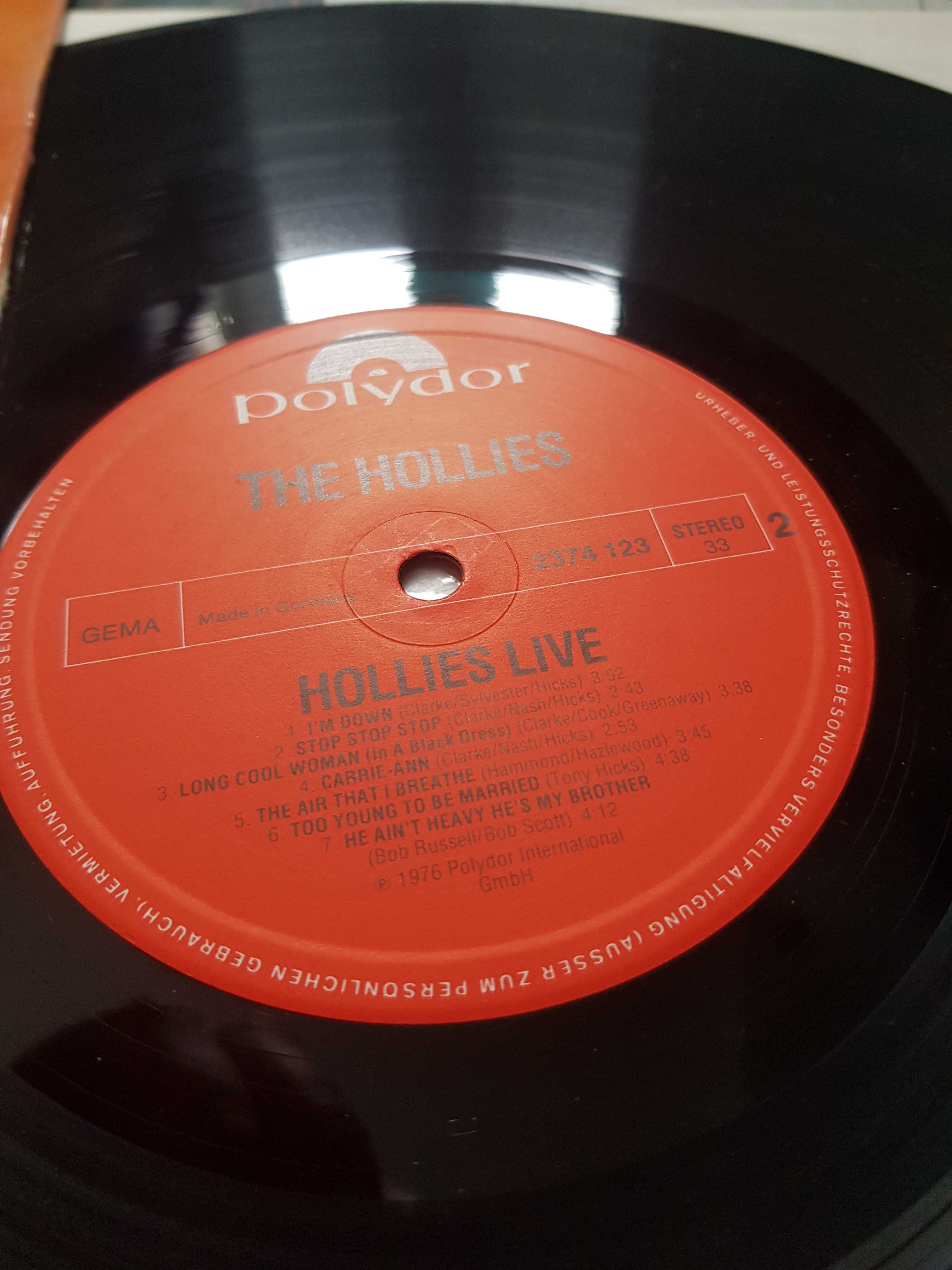 The Hollies – Hollies Live LP*3346