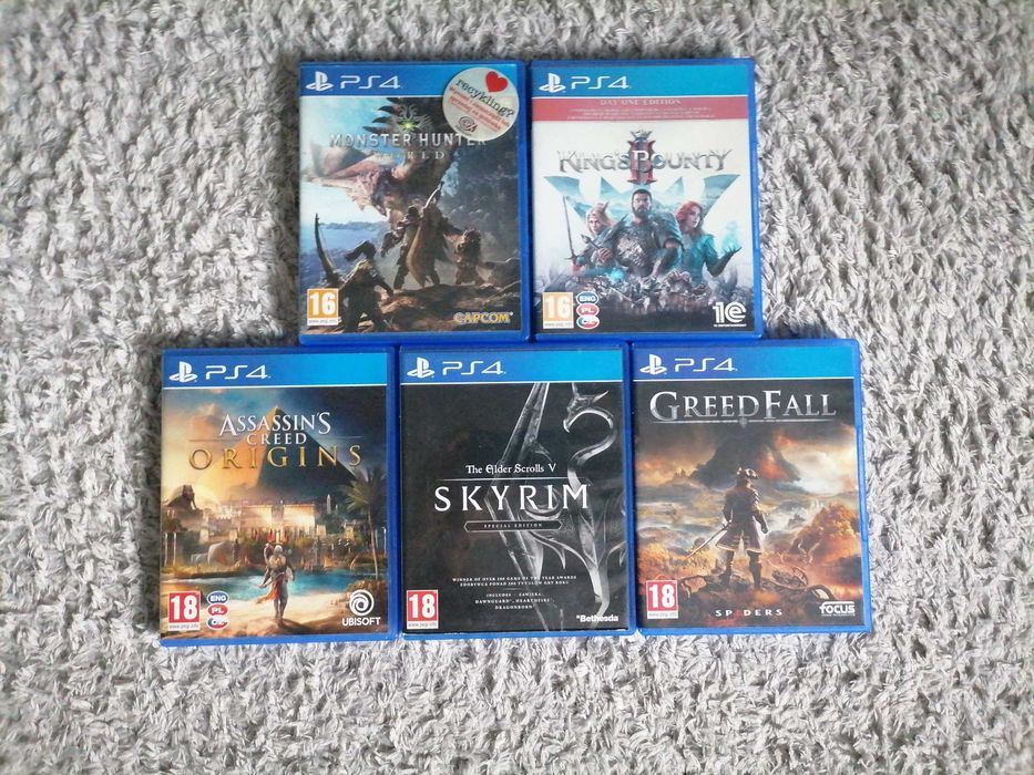 Sprzedam gry na ps4