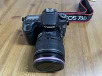 Canon 70D + lente Canon 15-85mm