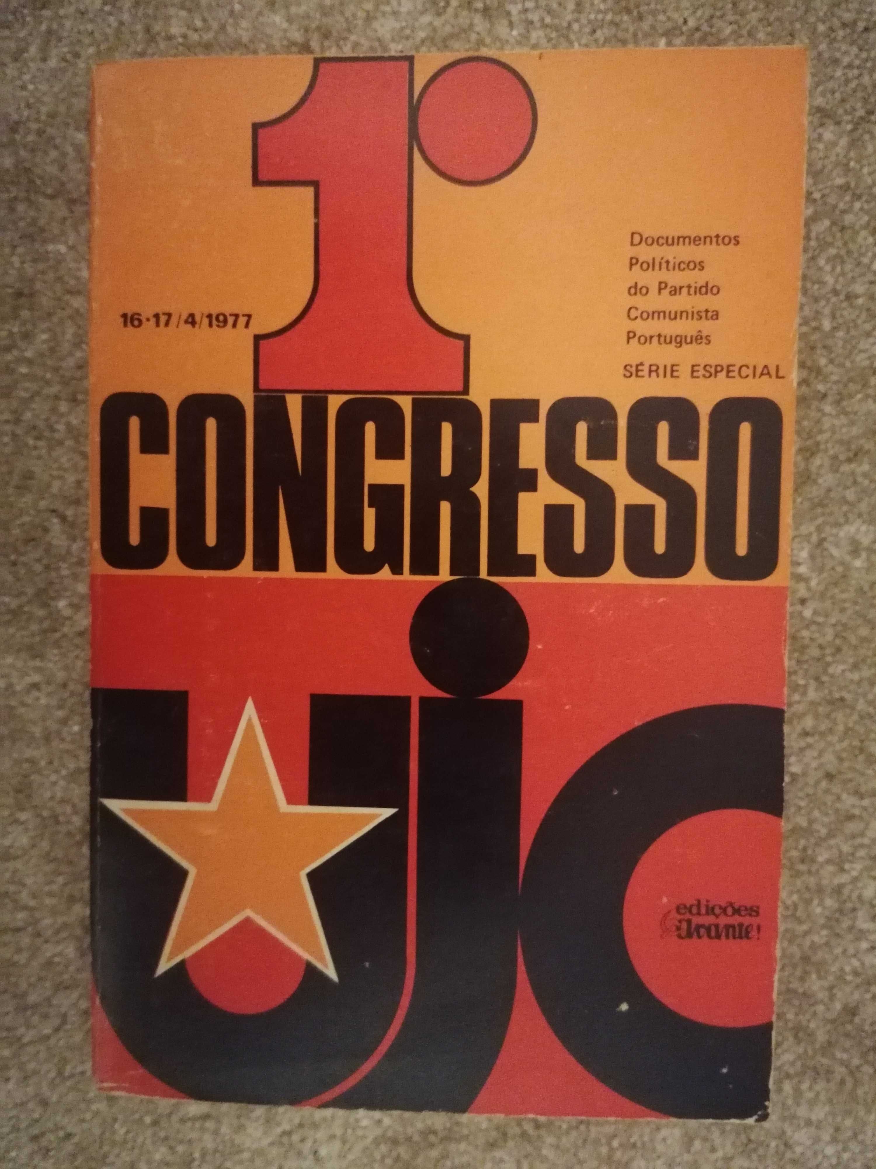 Livro 1º Congresso União Juventude Comunista UJC -  1977