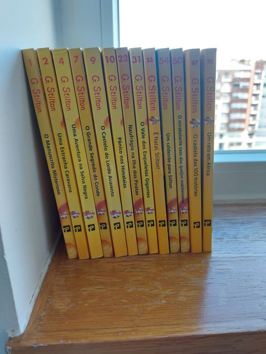 Coleção de livros para criança - G. Stilton