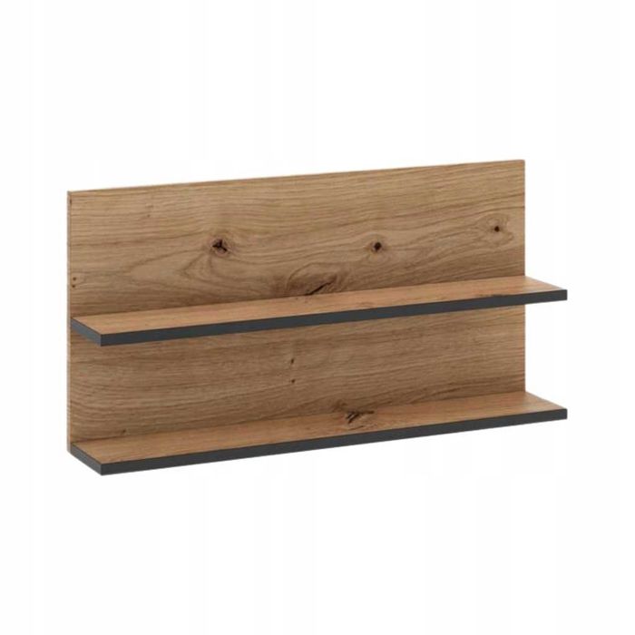 Półka na ścianę wisząca ścienna loft dąb artisan