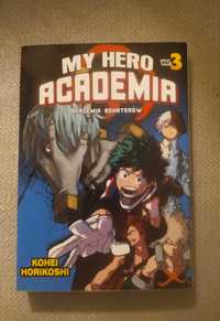 NOWA Manga My hero academia tom 3 Waneko