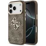Etui Guess 4G Big 4G Classic Logo na iPhone 17 Pro - brązowo-złote