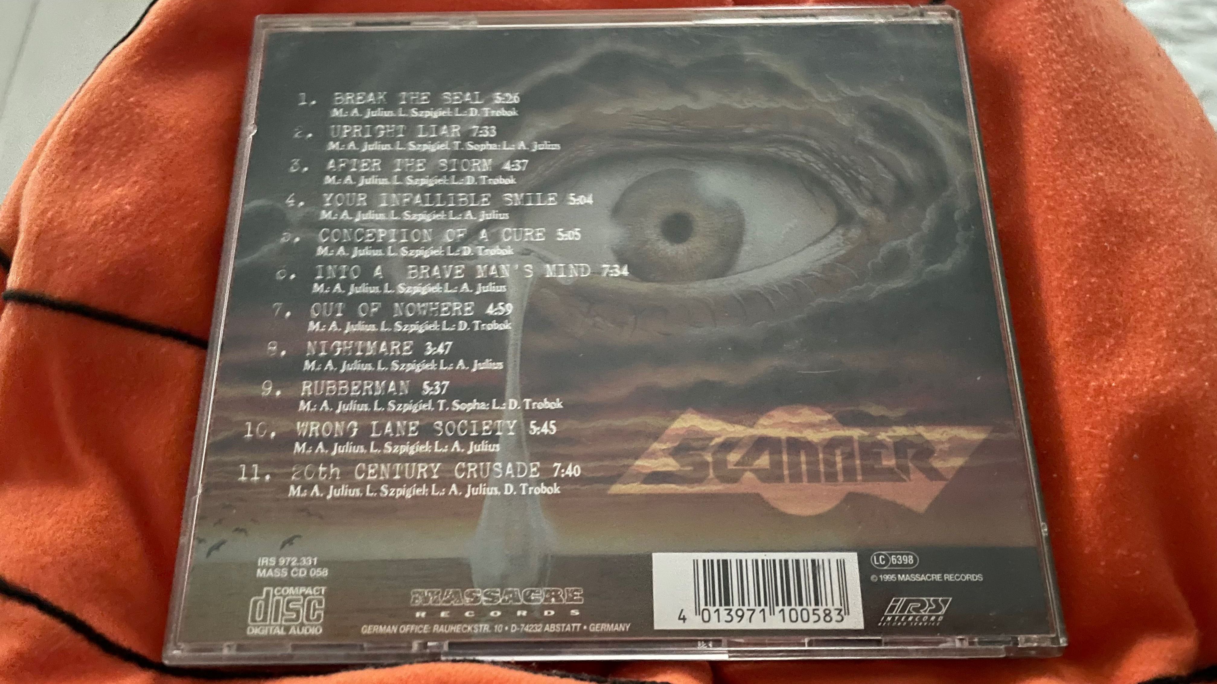 Scanner – Mental Reservation - cd