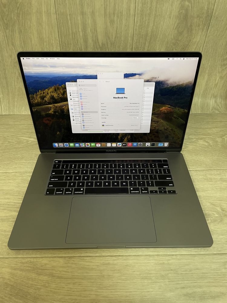 Ноутбук MacBook Pro 2019 16 i7 16Gb 512Gb