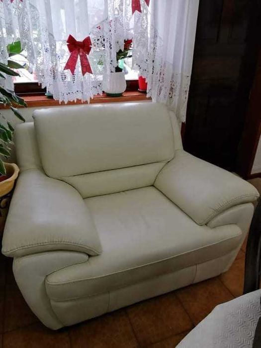 Poltrona em pele