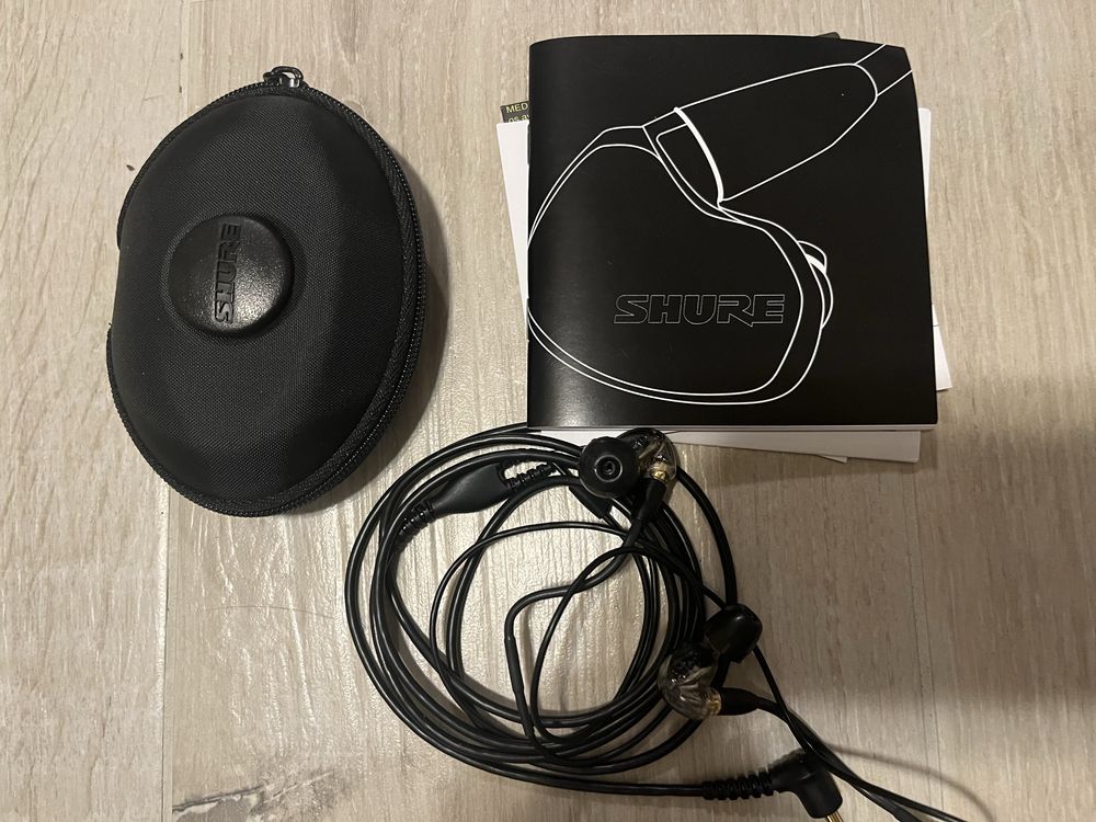 Stuchawki Profesionalne Shure SE 425 Pro Silver Ear in