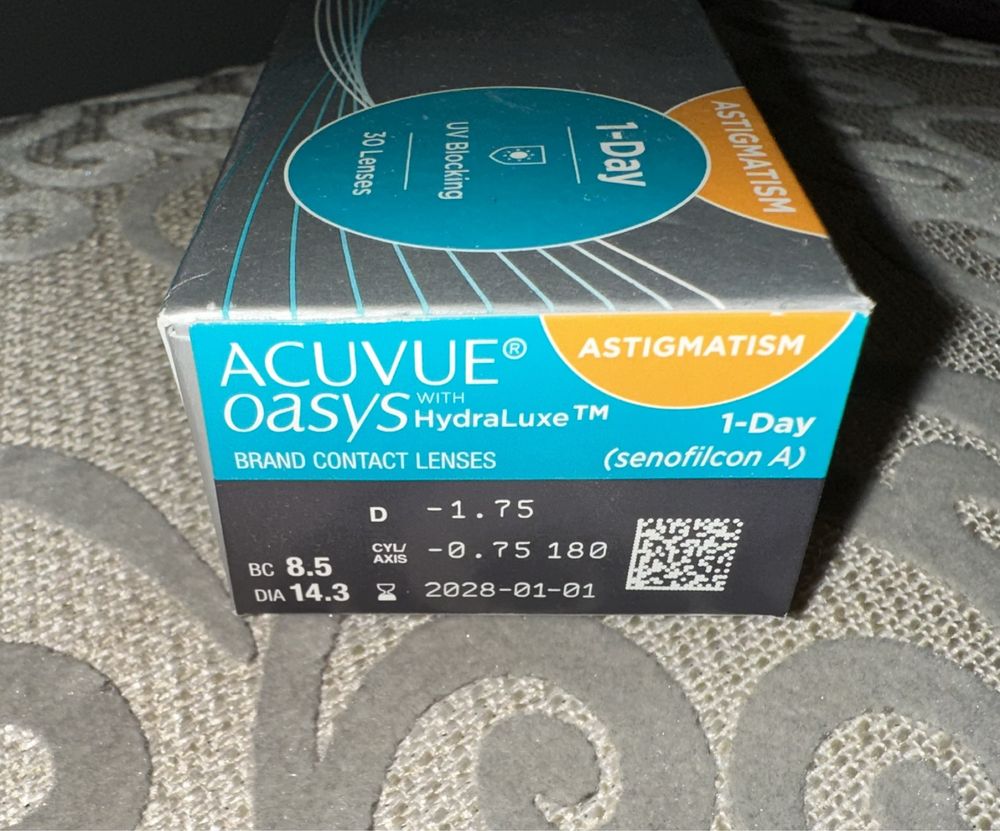 Soczewki ACUVUE OASYS -1,75 astigmatism
