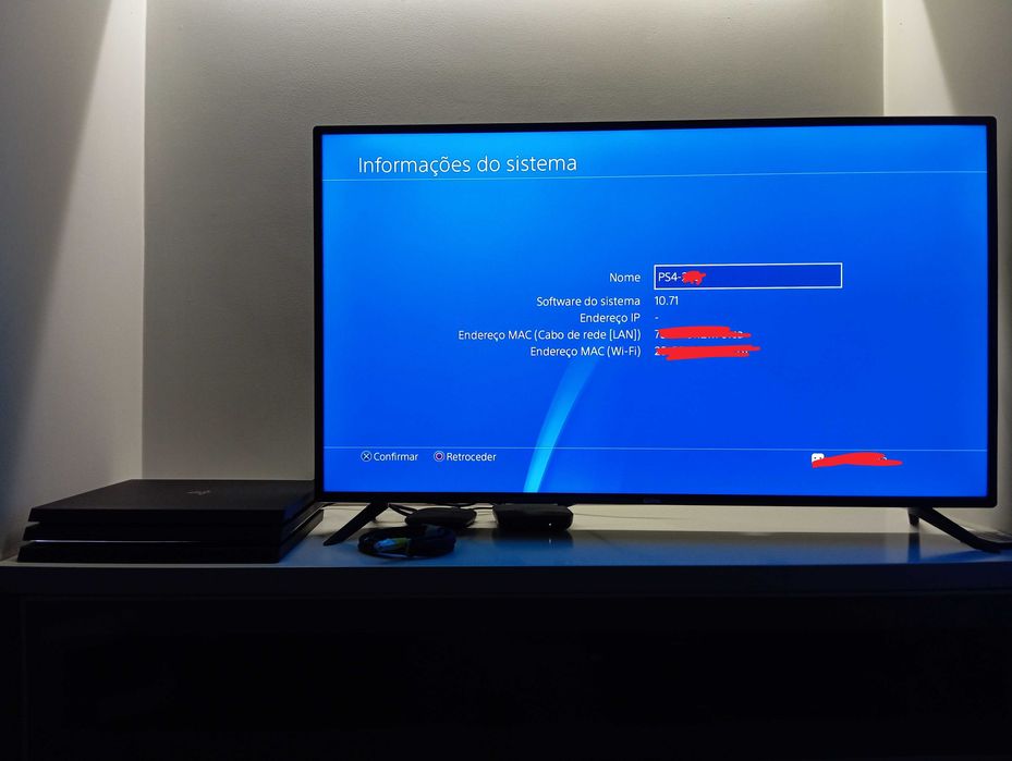 PS4 PRO 1TB 4K SOFTWARE 10.71 PlayStation 4 (retomo jogos PS1 PS2 PS3)