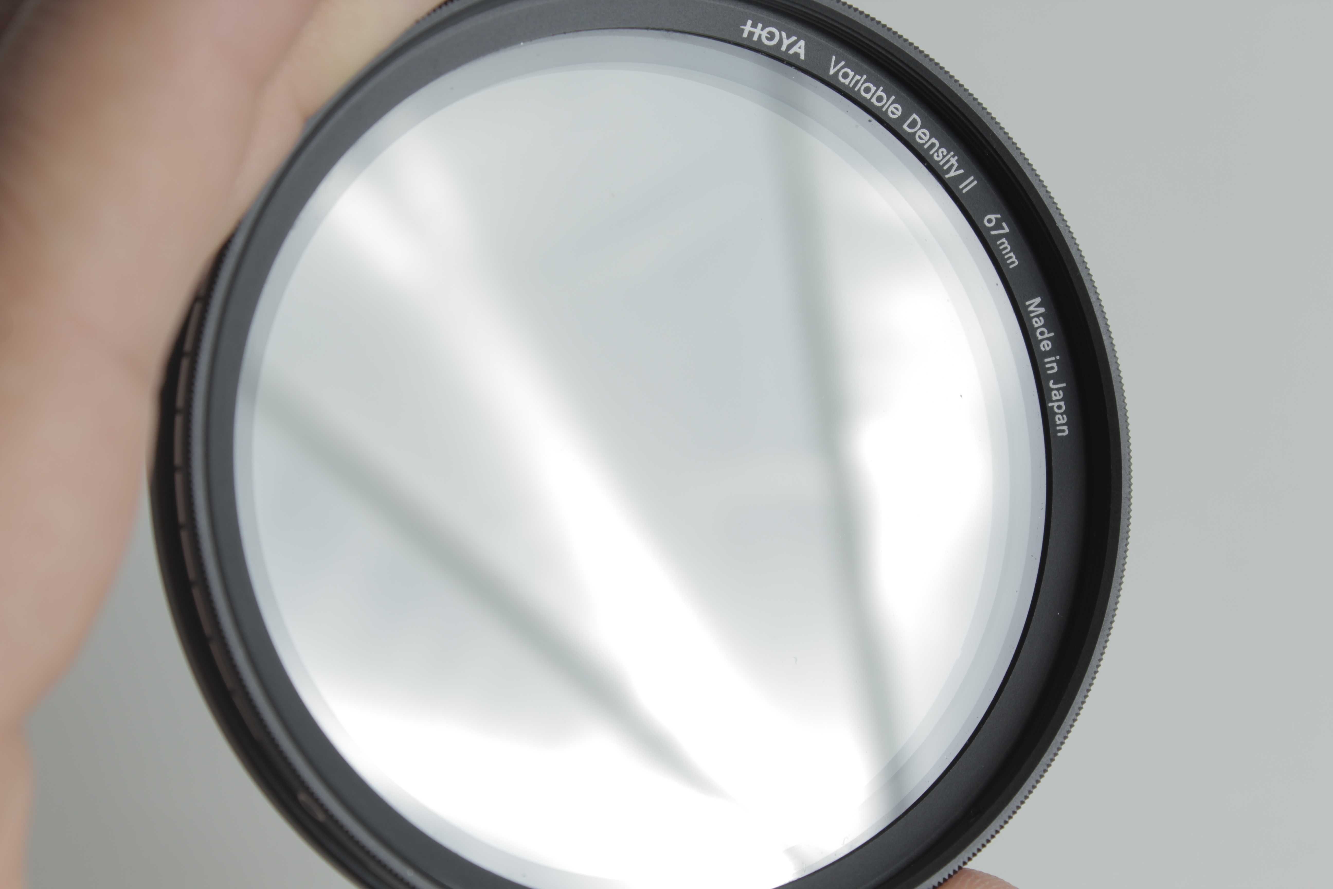 Filtro ND Hoya Variable Density II 67mm 1.5 a 9 f-stops (ND3-400)