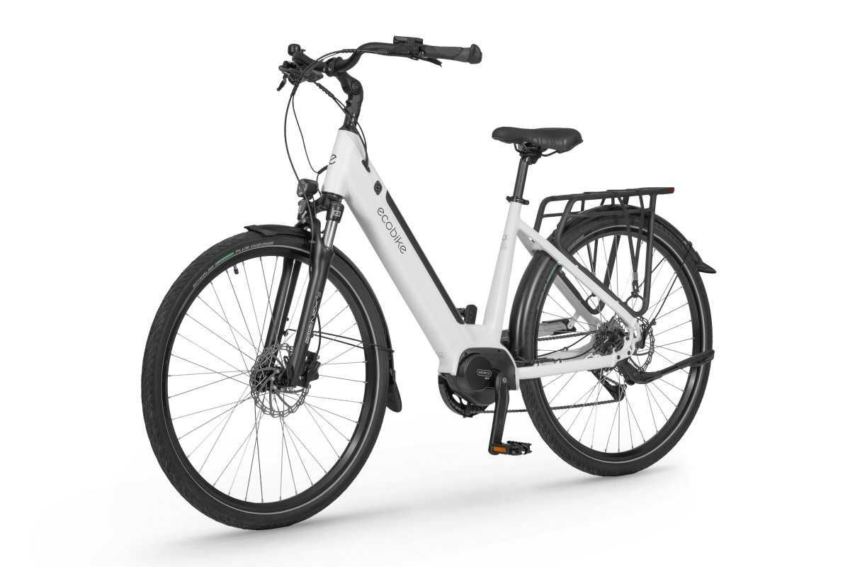 Rower elektr. EcoBike LX 100 17" Biały 14Ah 2025