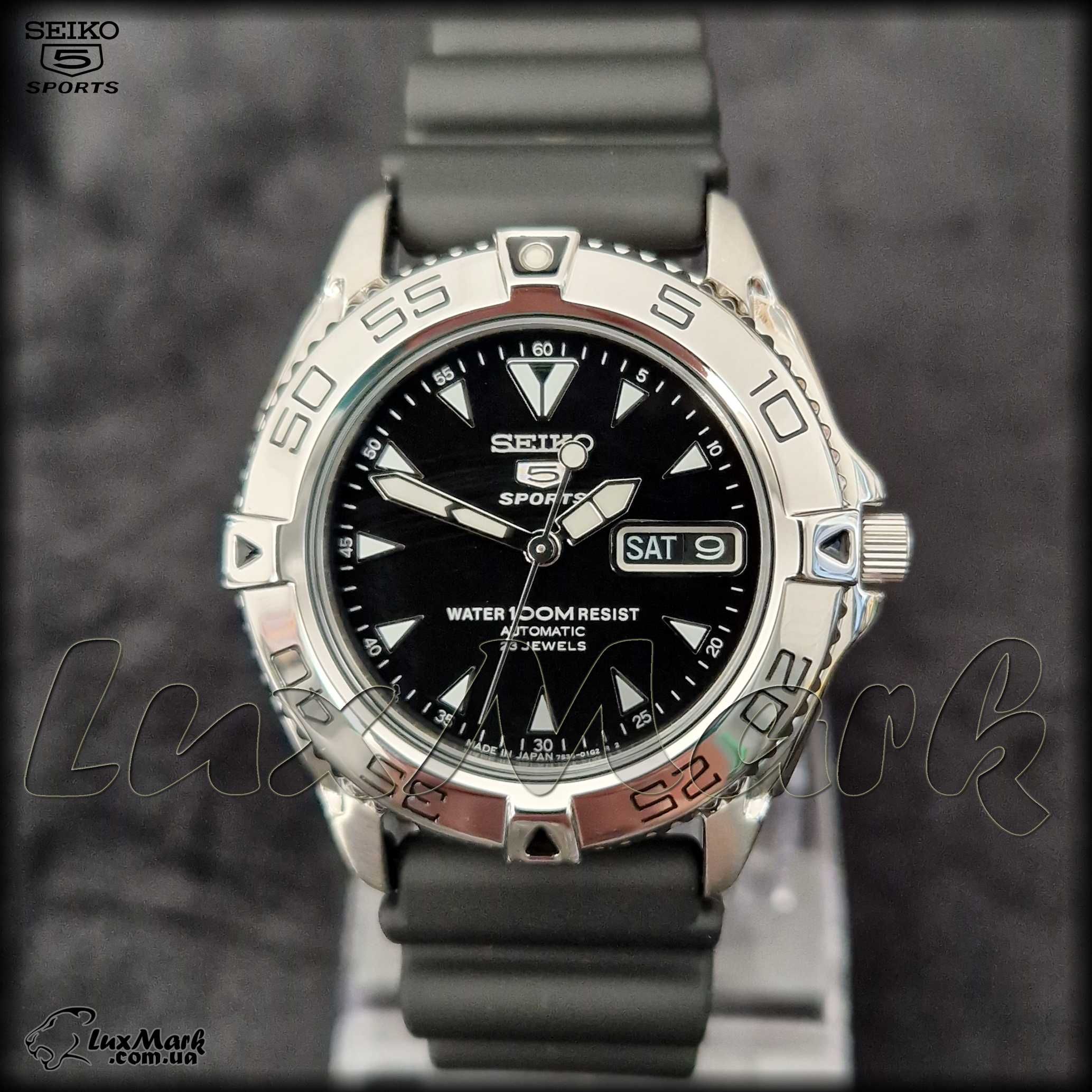 Годинник чоловічий Seiko 5 Sports SNZB33J2 Automatic 39м Made in Japan