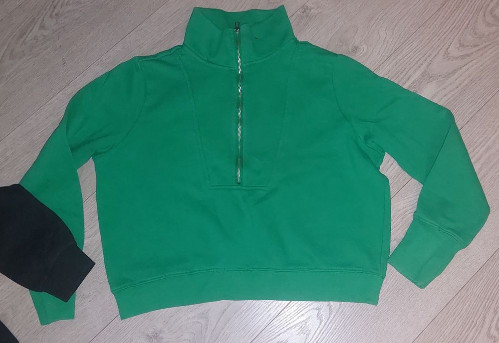 Bluza x2, sweterek,  spodnie dla dziewczynki 146/152 hm, paka ubrań