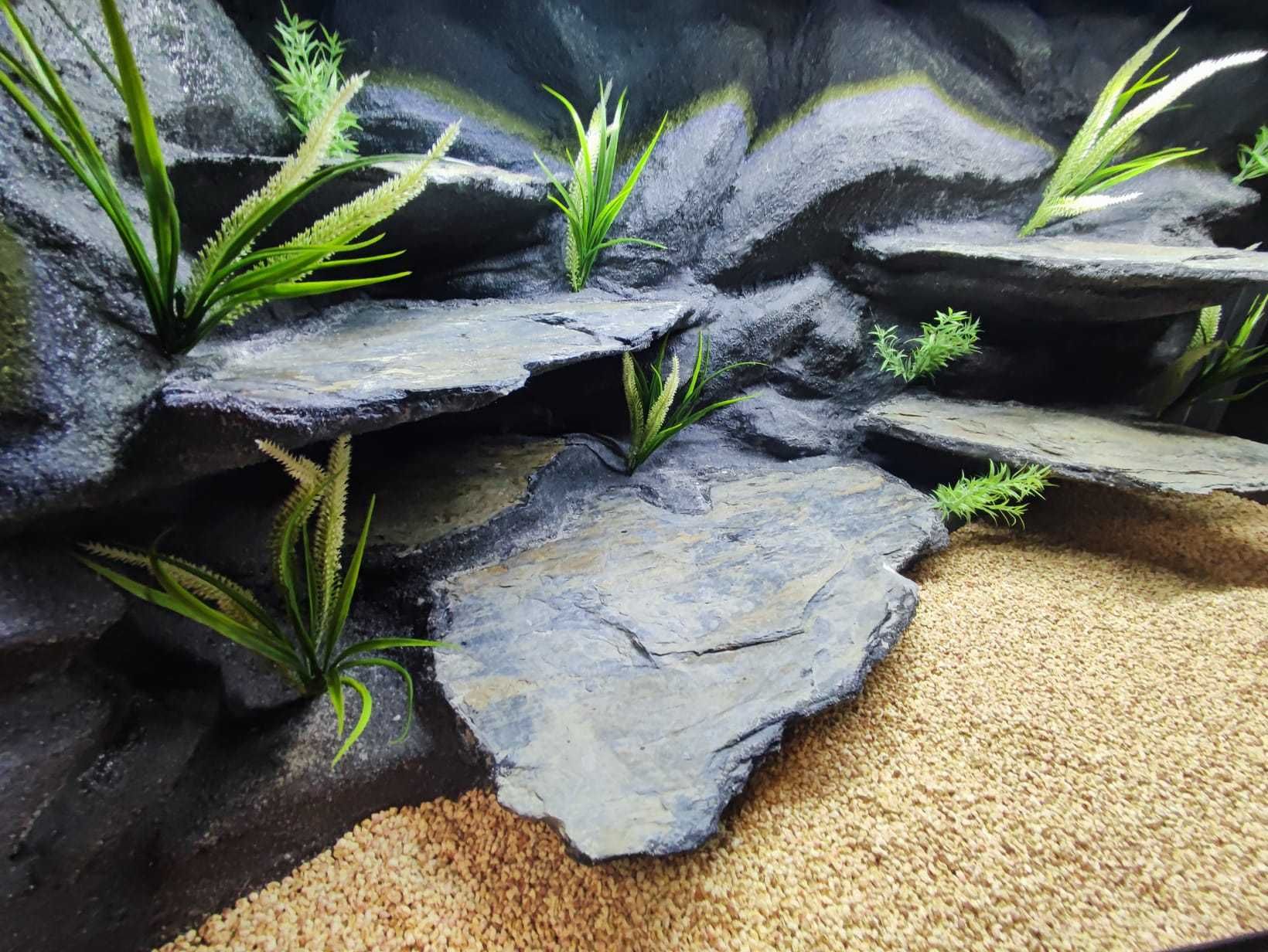 Terrarium pustynne nr660 120/60/60 dla agamy brodatej NA ZAMÓWIENIE