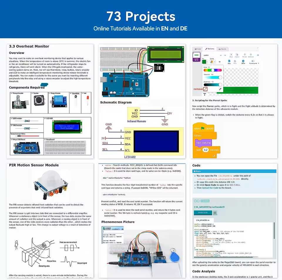 Самый полный стартовый набор электроники Arduino Mega 2560 Nano