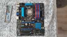 Płyta główna, procesor i7 2600, pamięć ram 24 gb