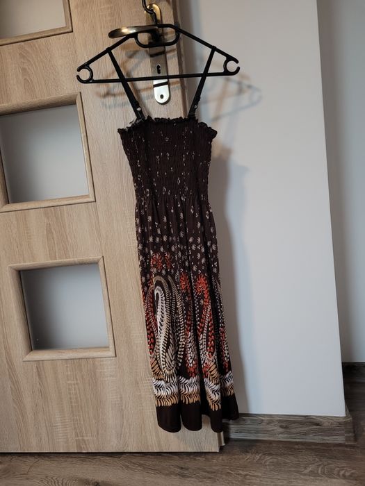 Sukienka na ramiączkach letnia S