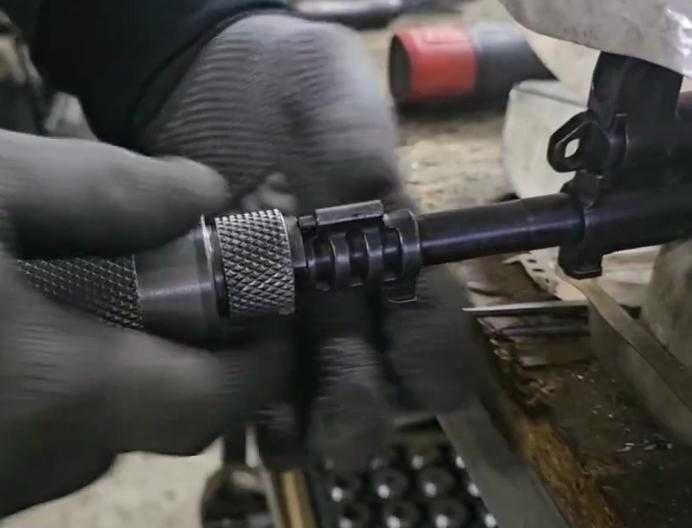 Глушник газорозвантажений , система антиполум'я для АК-12 (байонет)