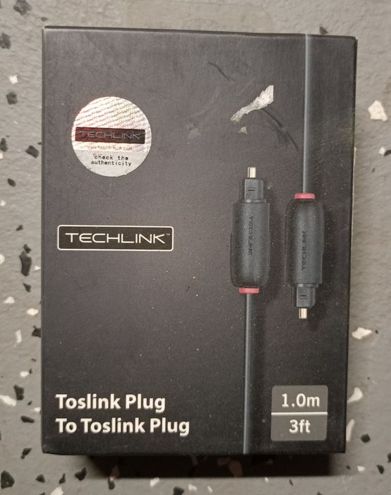 Kabel optyczny audio Techlink 1 m