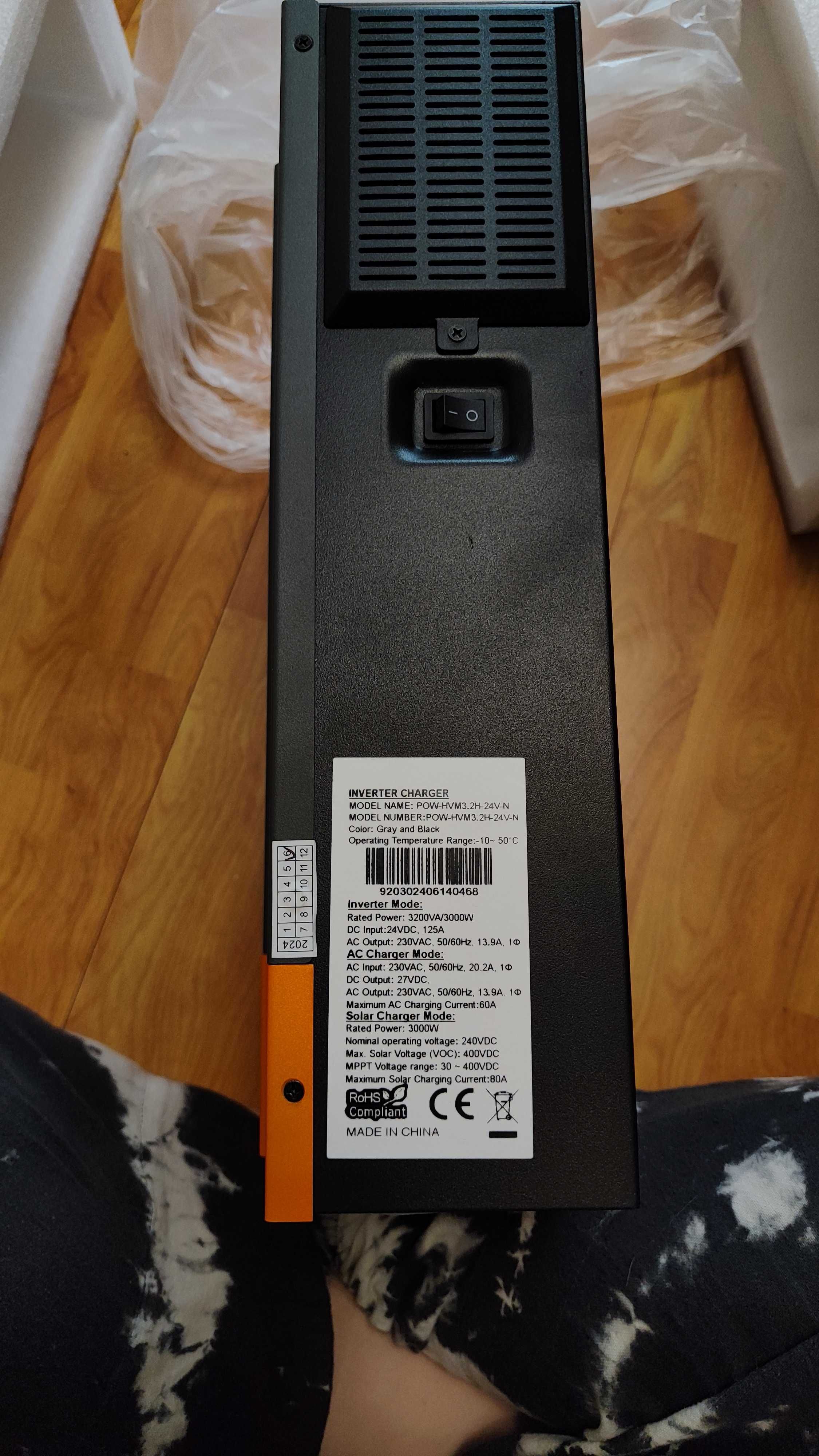 Інвертор гібридний PowMr POW-HVM3.2H-24V-N