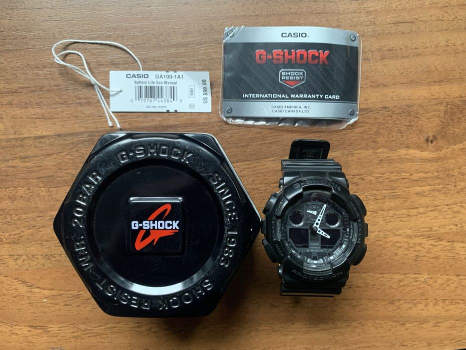Годинник Casio G-Shock GA 101-1A1