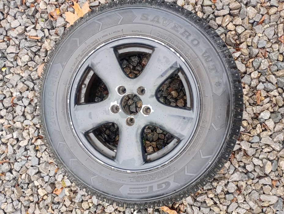 Opony zimowe z felgami