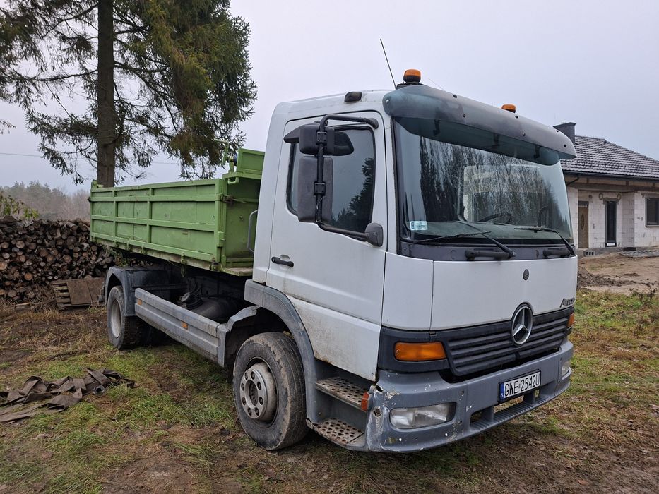Mercedes Atego 1218 wywrotka 3 strony specjalny