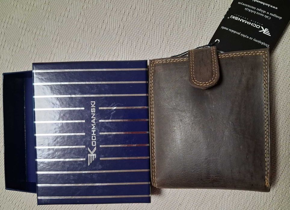 Portfel męski skórzany Kochmanski