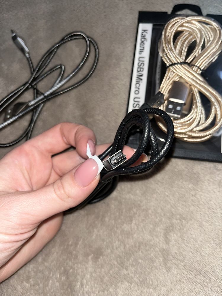 USB кабель для заряду зарядний пристрій