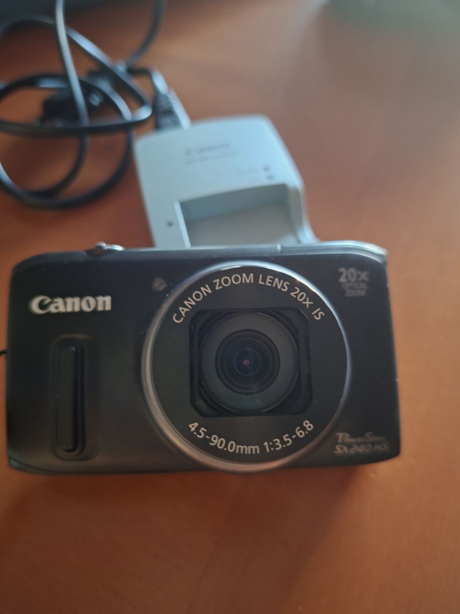 Máquina Fotográfica Canon PowerShot SX240 HS – Kit Completo