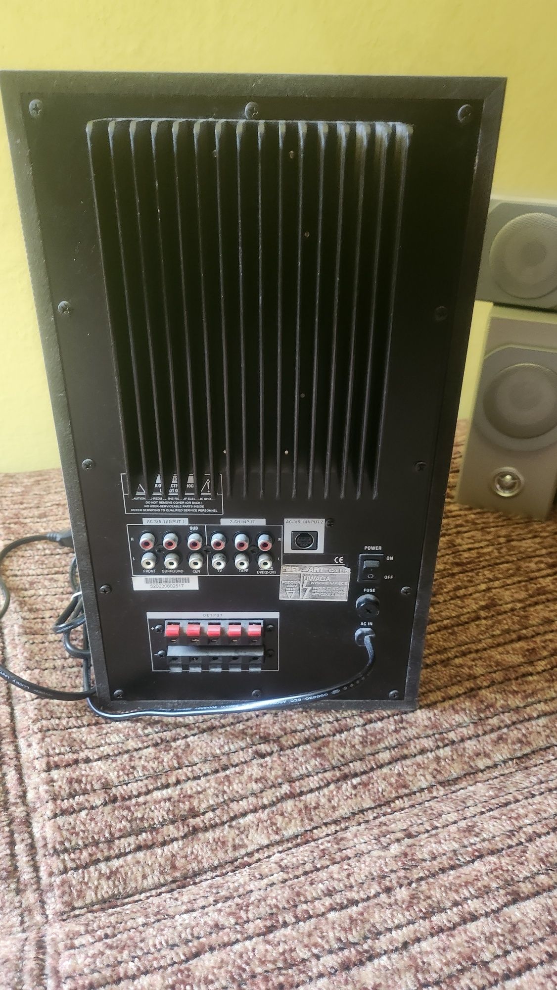 Kino domowe Belstar Active 5.1 Surround system