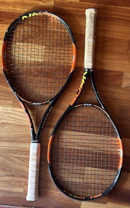 Zestaw tenisowy Wilson Burn 100 (300g) + torba Wilson TOUR