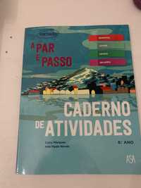 Caderno de atividades 7 ano e 8 ano todas as disciplinas.