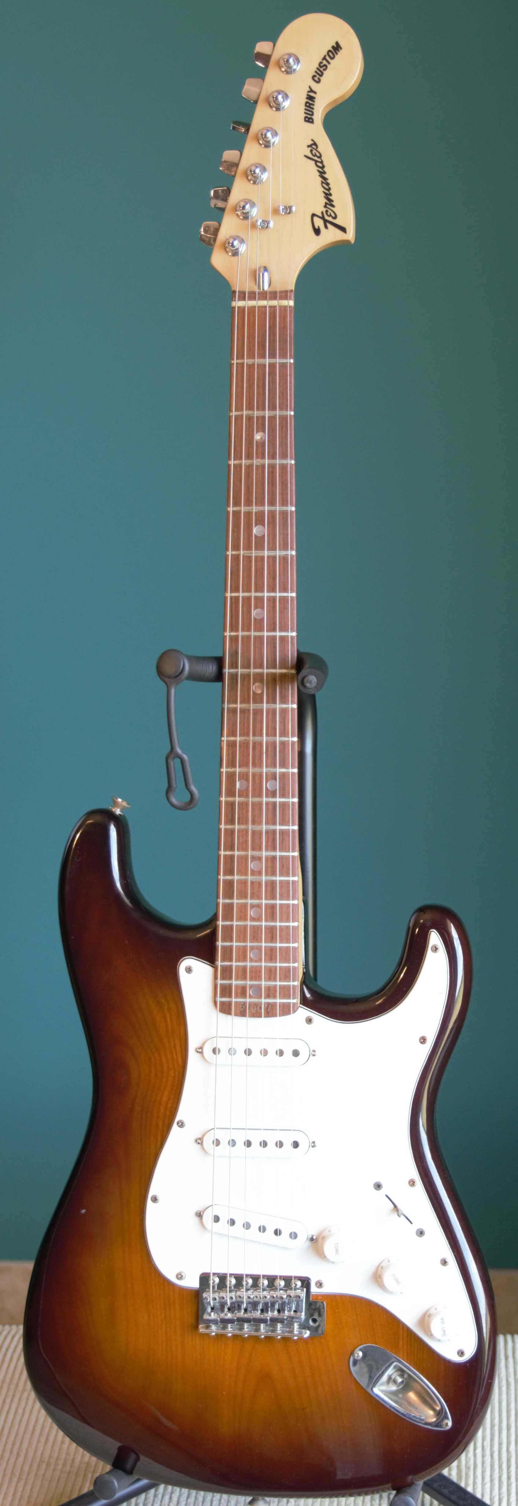 Burny custom stratocaster FERNANDES FPH-60,  1976 rok