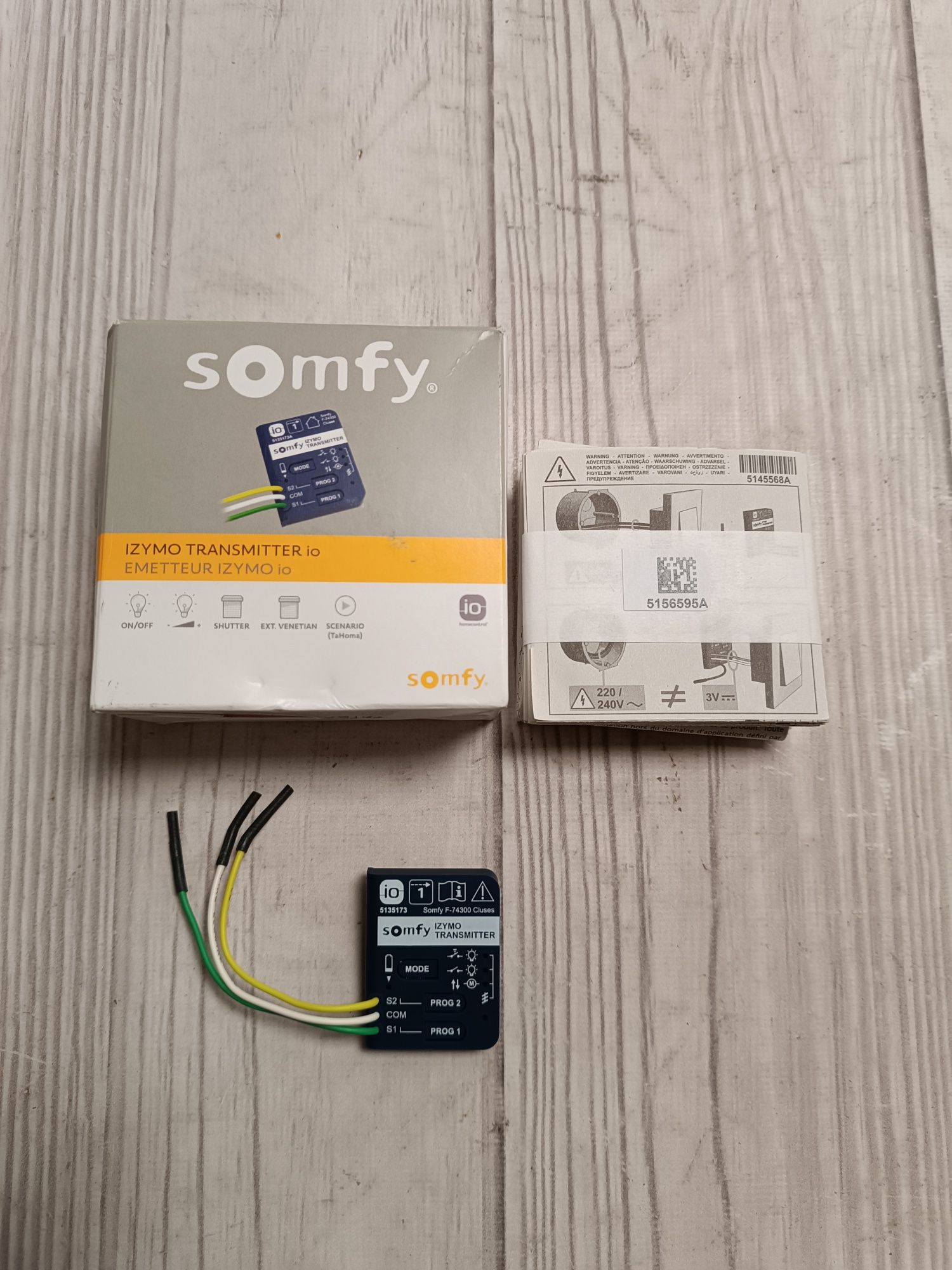 Somfy 1822609 io TaHoma (Switch) трансмітер,  програмований передавач
