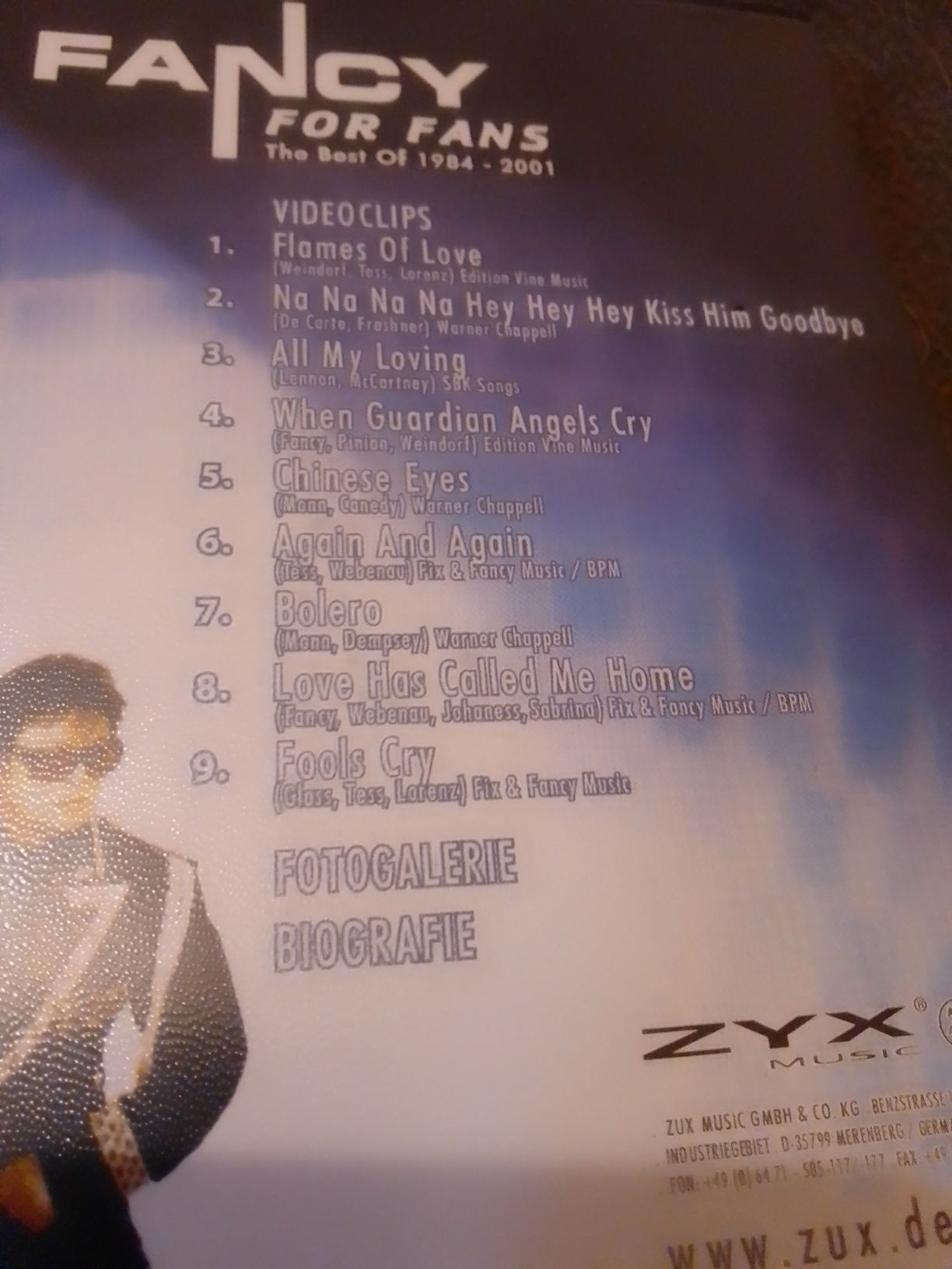 DVD-VIDEO Fancy For Fans б/в