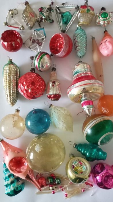 Елочные  игрушки  ссср  фонарики сюрпризницы