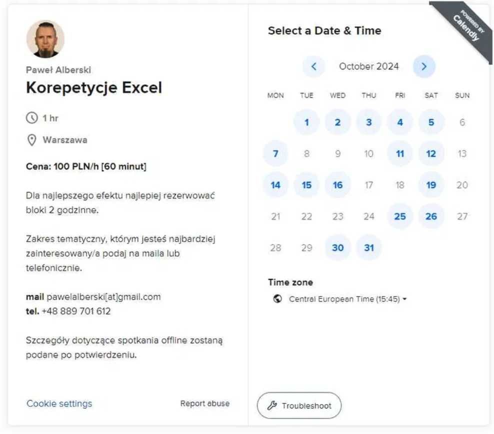 Excel - Korepetycje, Kursy od Podstaw GRÓJEC, WARKA I OKOLICE