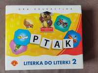 Gra edukacyjna Literka do Literki, cz1. cz2