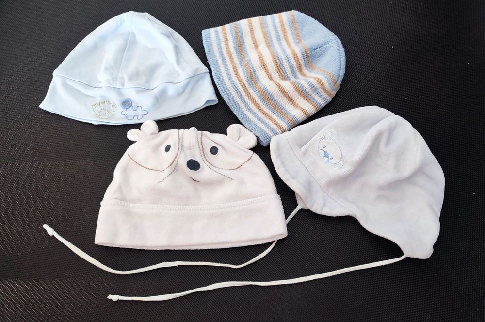 15 czapek dla niemowlaka na cały rok