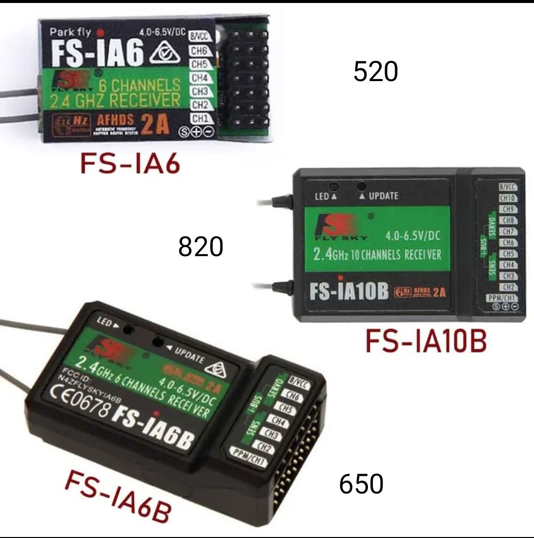 Пульт радіокеруванняя Flysky i6, fs-ia6b з приймачем ia6b